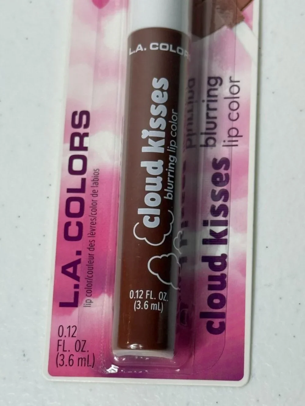 L.A. Colors Cloud Kisses Blurring Lip Color Latte in the Clouds C69417 New
